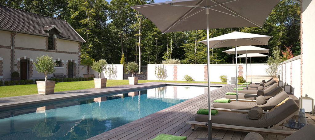 piscine collective Le château-de-la-Resle