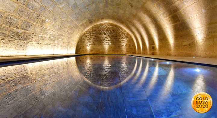 Piscine intérieure EUSA Or 2020