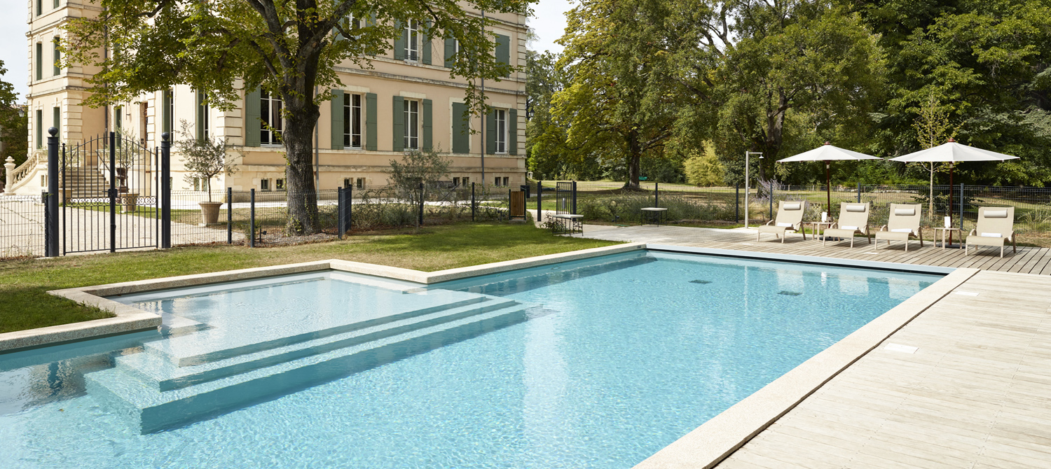 chateau de montcaud piscine