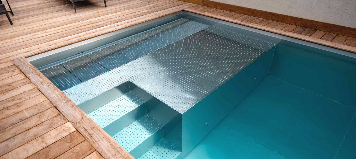 piscine inox résistante