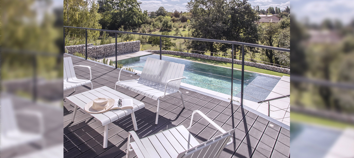 mobilier jardin piscine