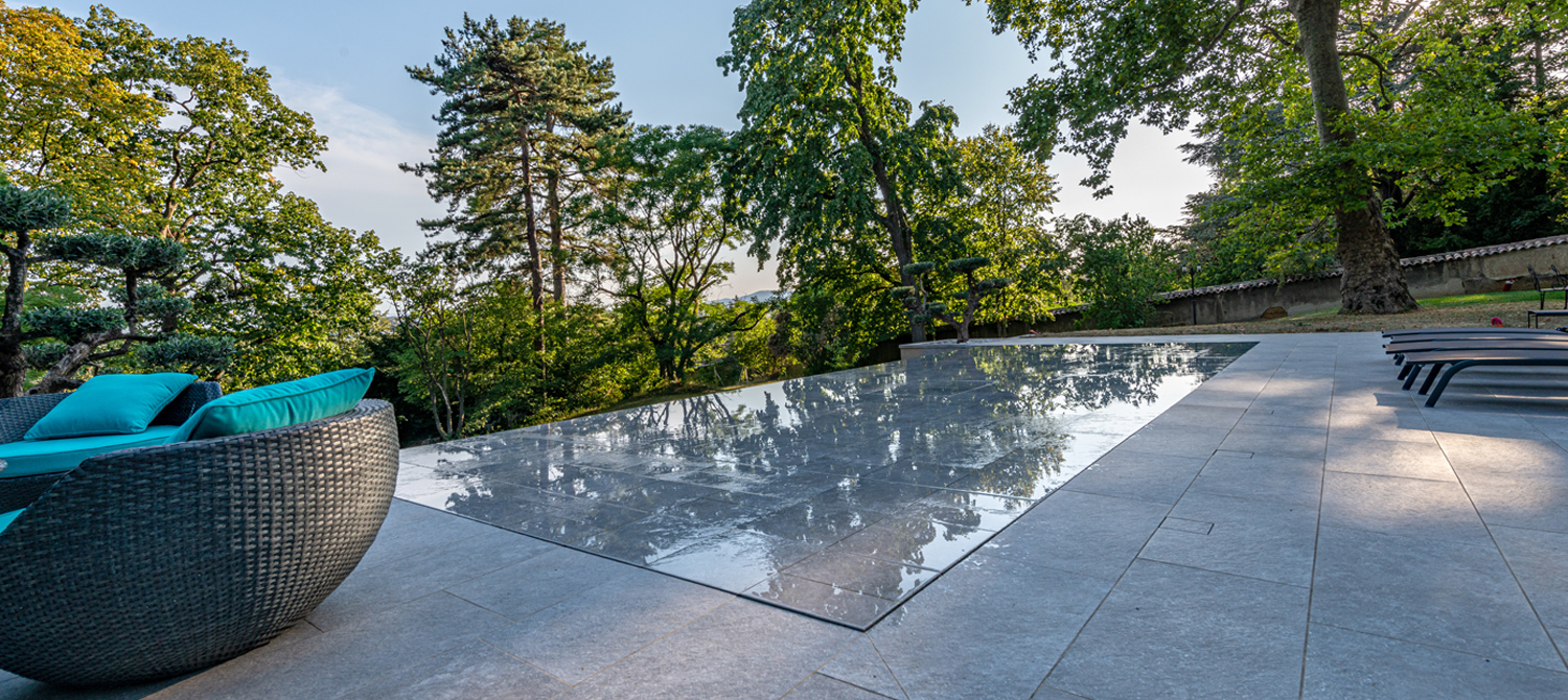 piscine plancher mobile