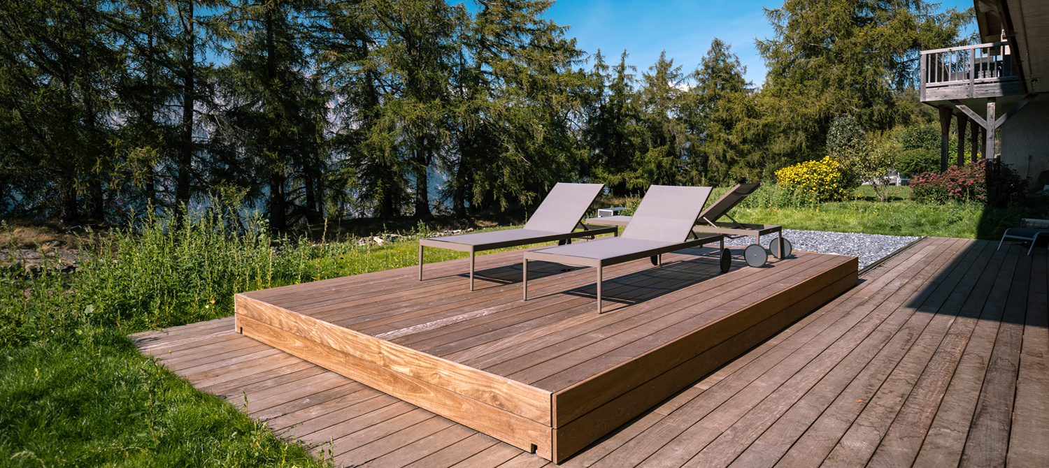 couverture terrasse bois nicollier piscine