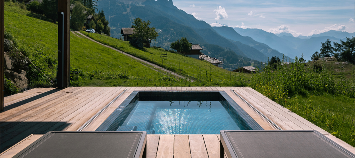 petite piscine alpes suisse