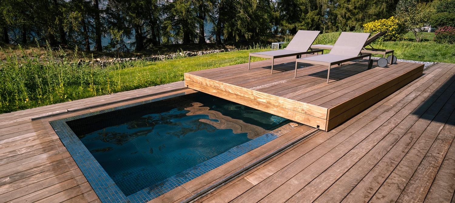 petite piscine mosaique nicollier suisse
