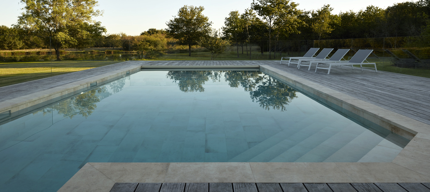 piscine gres cerame beige orleans