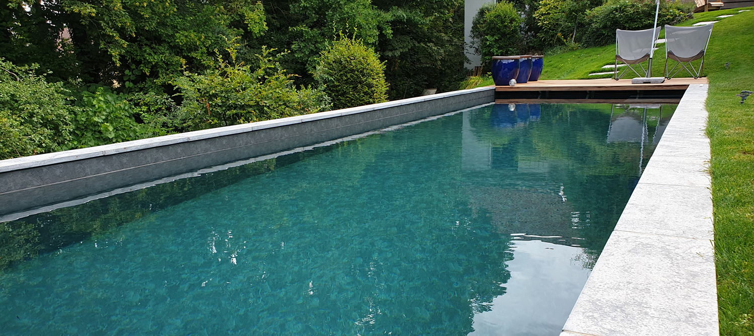 piscine liner gris evian