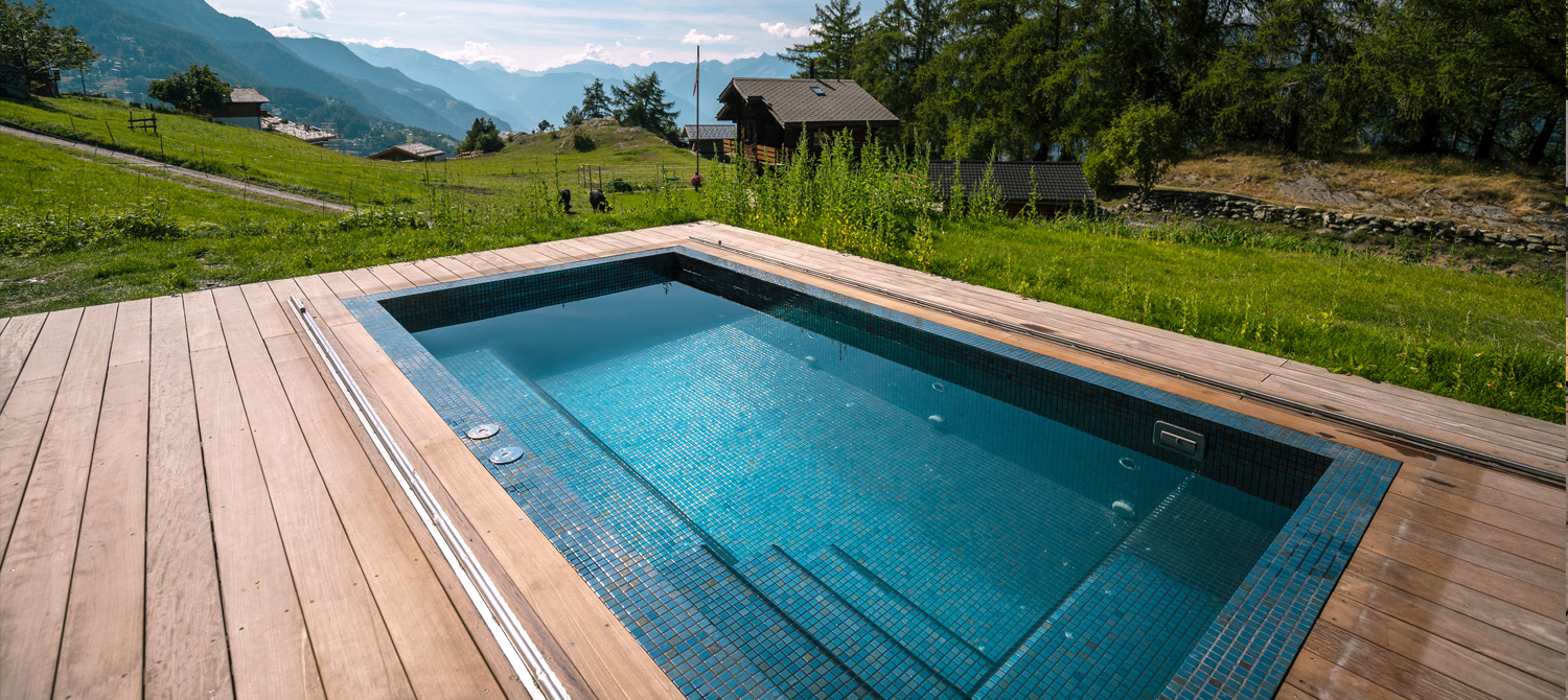 piscine mosaique balneo massage nicollier suisse