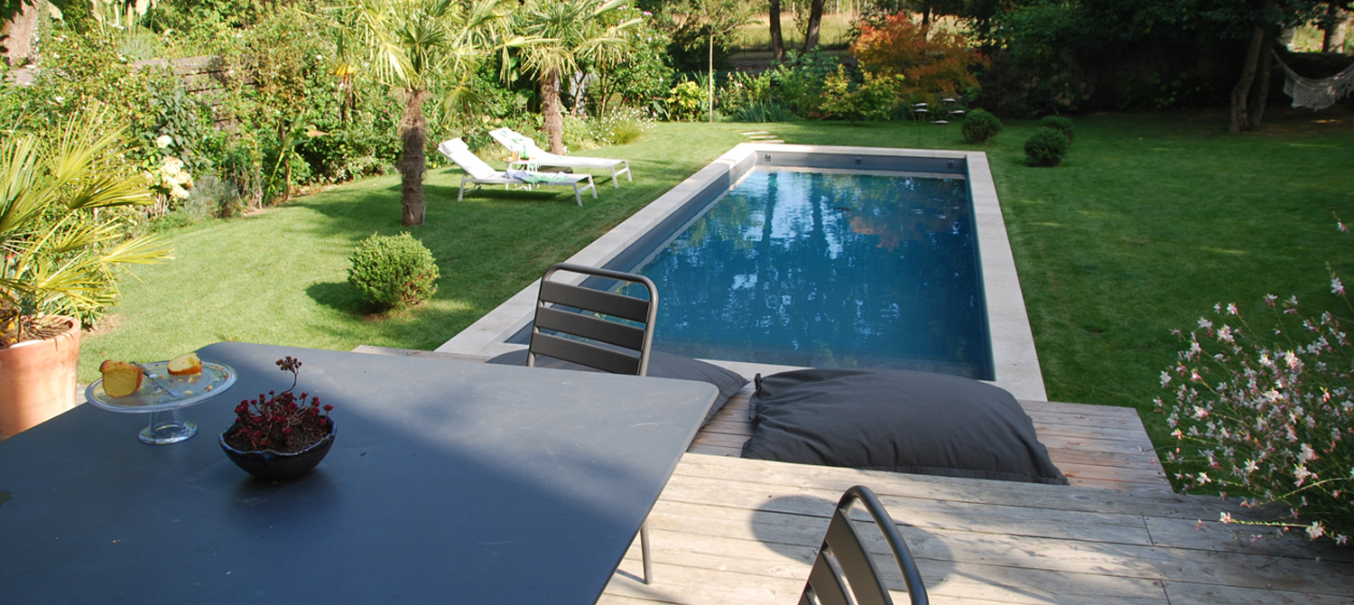 piscine style bassin ancien