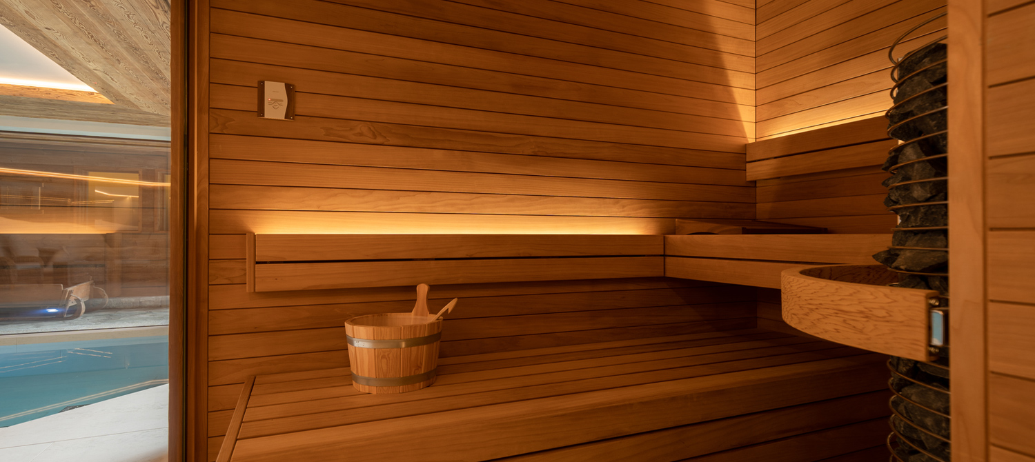 sauna design nicollier piscine