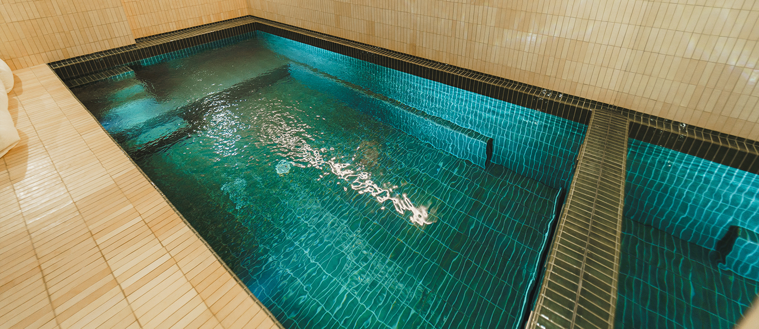 Petite piscine intérieure oasis bien-être