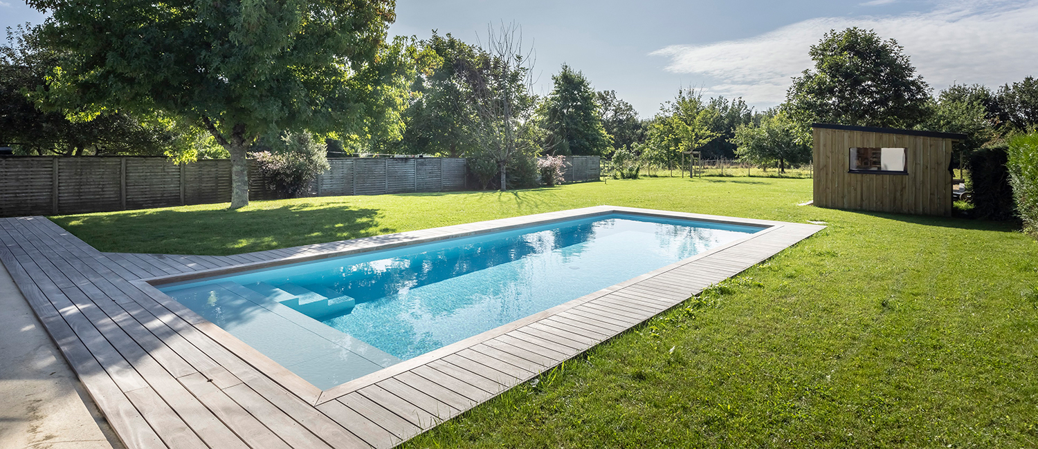 Un couloir de nage contemporain dans le Morbihan