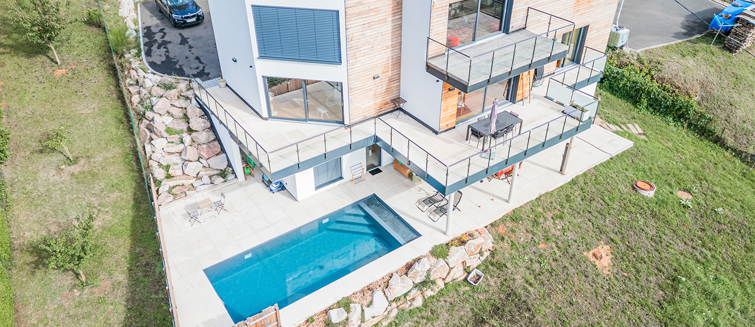 Piscine familiale dans le Bas-Rhin