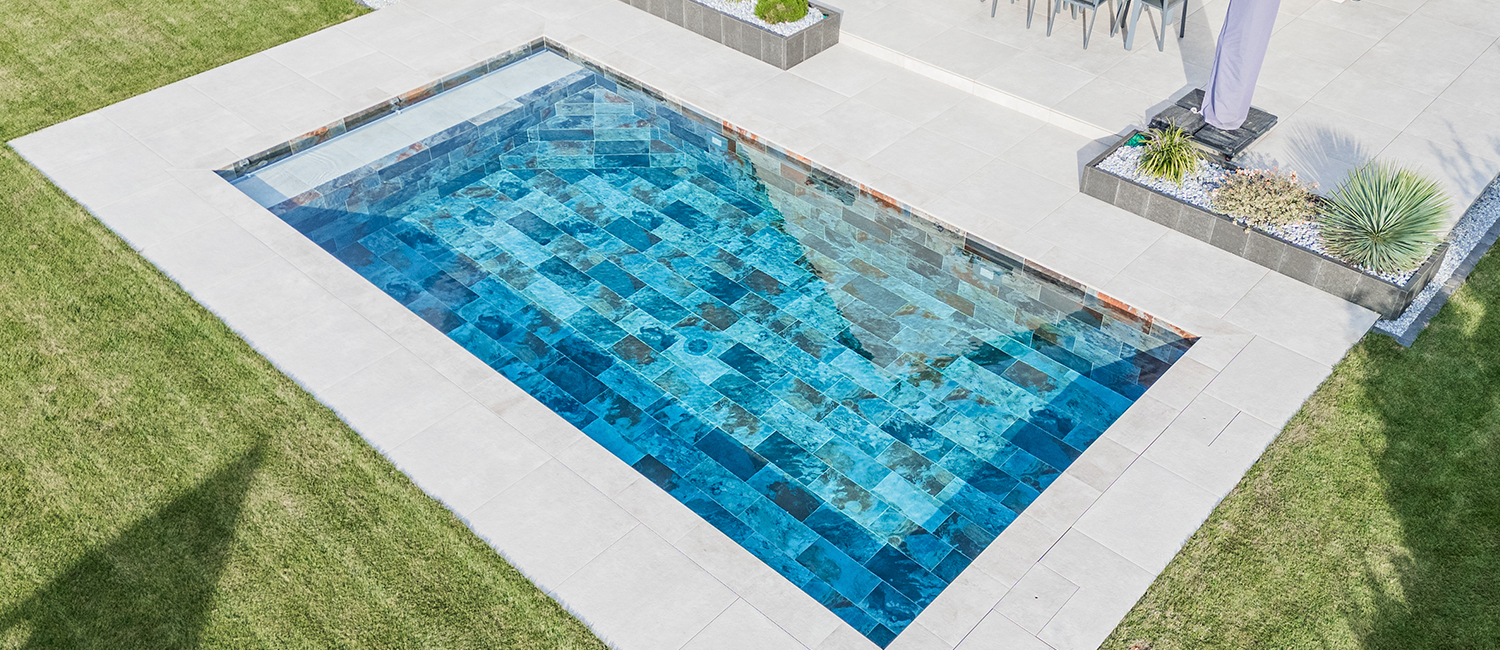 Une piscine conçue avec style et confort près de Strasbourg