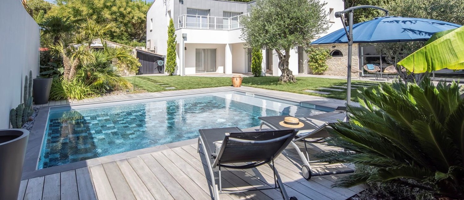 Une piscine scindée, un nouvel espace