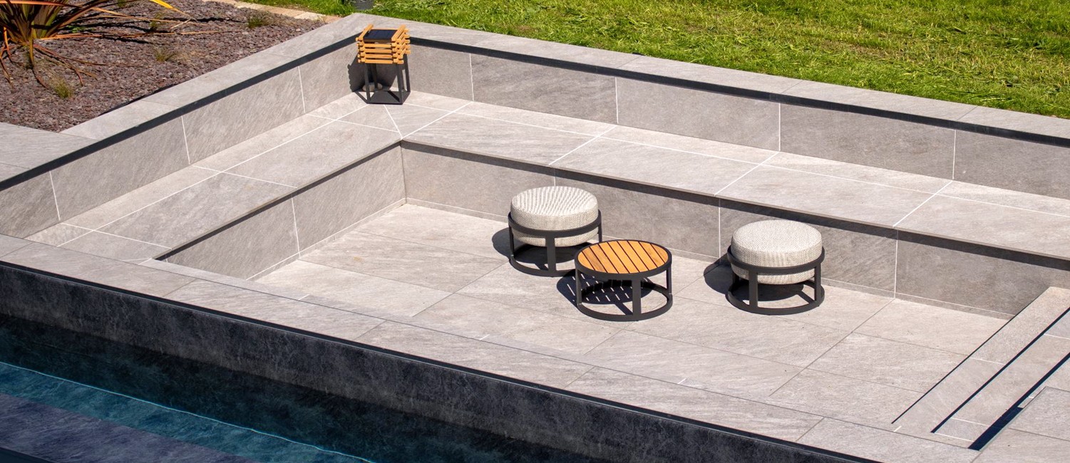 Piscine à débordement ultra moderne en Alsace