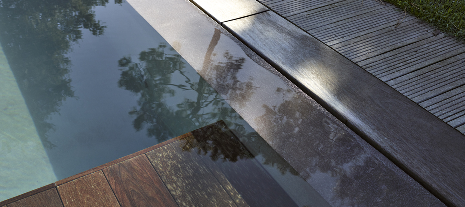 Maison d’architecte avec piscine miroir