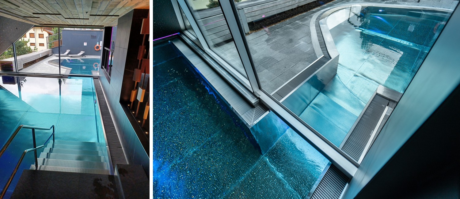 Nouvelle piscine en inox de l’hôtel W Verbier : élégance et raffinement
