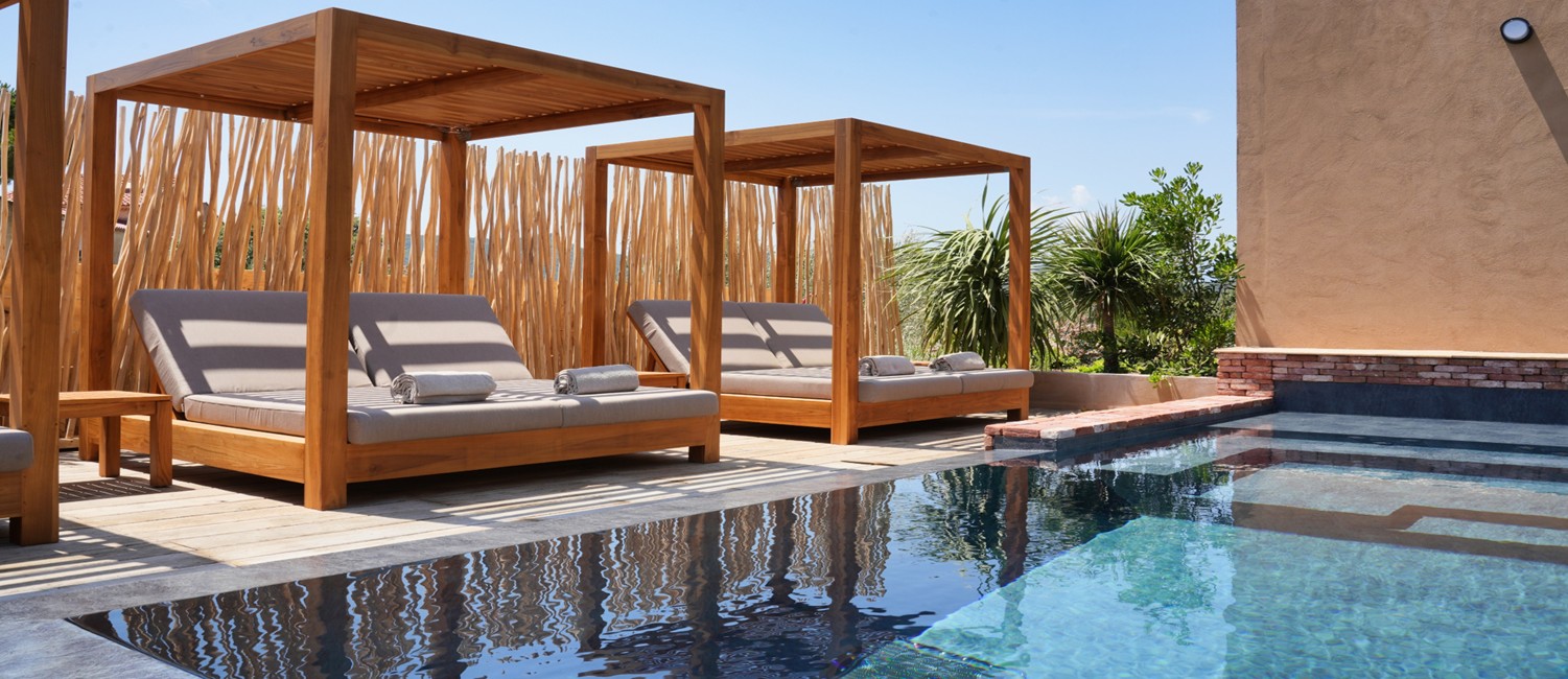 Deux piscines d’exception au cœur de de l’Hôtel les Regalia 5* & Spa