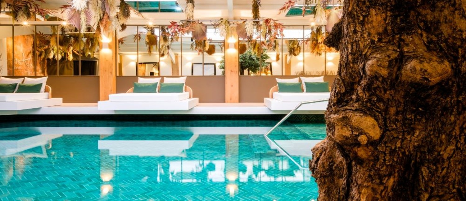Rénovation de la piscine intérieure de l’Atlantique Hôtel Spa