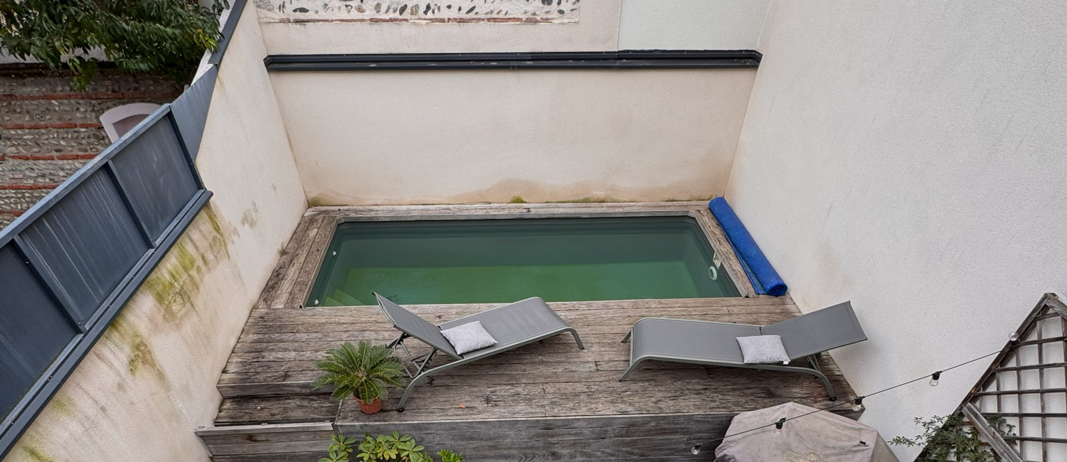 Piscine avec fond mobile à Toulouse
